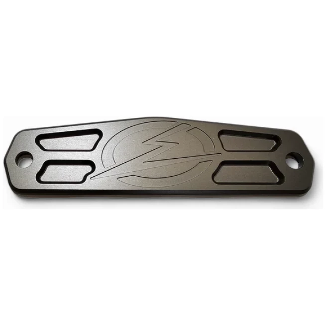 Elektric Offroad Designs UTV Winch Fairlead Cover Plate | Gun Metal - Image 2