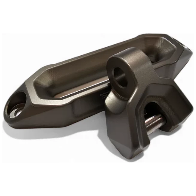 Elektric Offroad Designs UTV Winch Fairlead and Hook | Gunmetal - Image 3