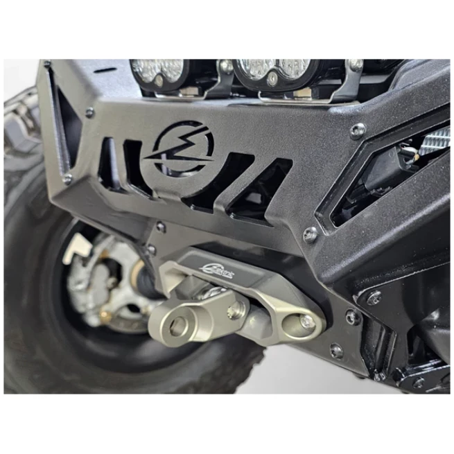 Elektric Offroad Designs UTV Winch Fairlead and Hook | Gunmetal - Image 7