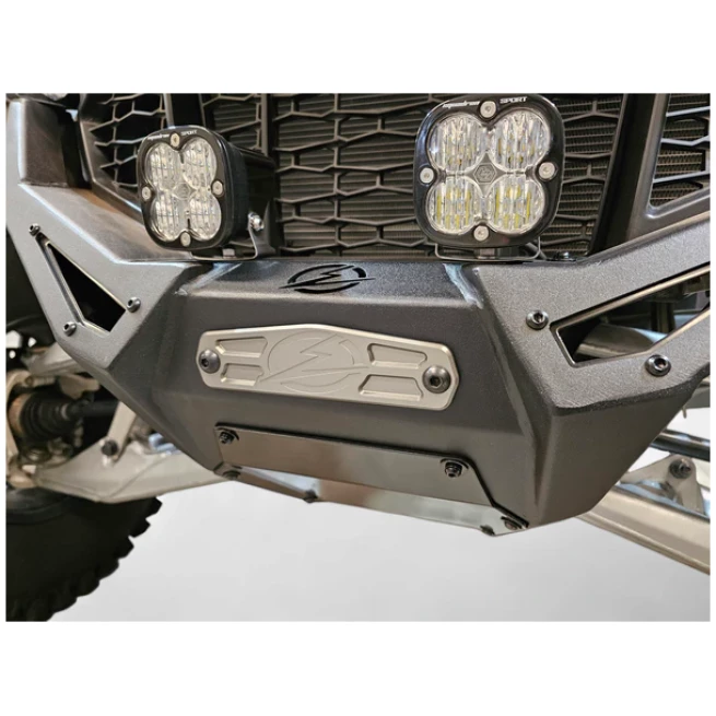 Elektric Offroad Designs UTV Winch Fairlead Cover Plate | Gun Metal - Image 6