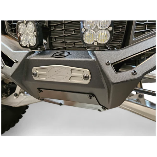 Elektric Offroad Designs UTV Winch Fairlead Cover Plate | Gun Metal - Image 7