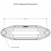 Elektric Offroad Designs UTV Winch Fairlead and Hook | Black - Image 13