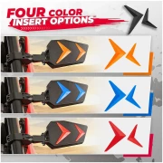Universal Color Side Rear View Mirrors for 1.75"-2'' UTV Roll Bar (1 pair) - Image 8