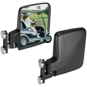 220Lbs Magnetic Side Mirrors for UTV Golf Cart Tractor Forklifts