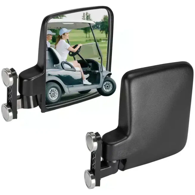 220Lbs Magnetic Side Mirrors for UTV Golf Cart Tractor Forklifts