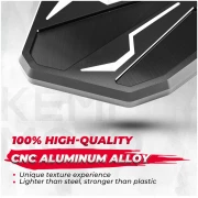 CNC Aluminum UTV Side Mirrors for 1.6"-2" Roll Bar - Image 2