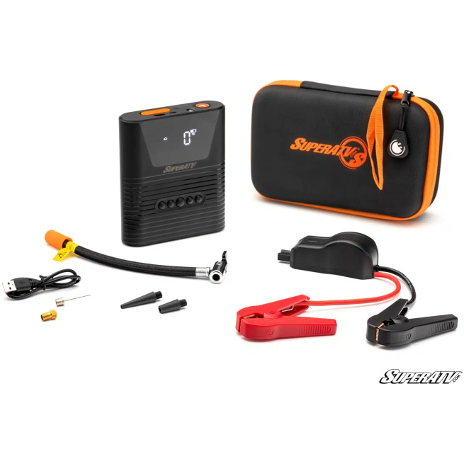 JUMP STARTER WITH AIR COMPRESSOR