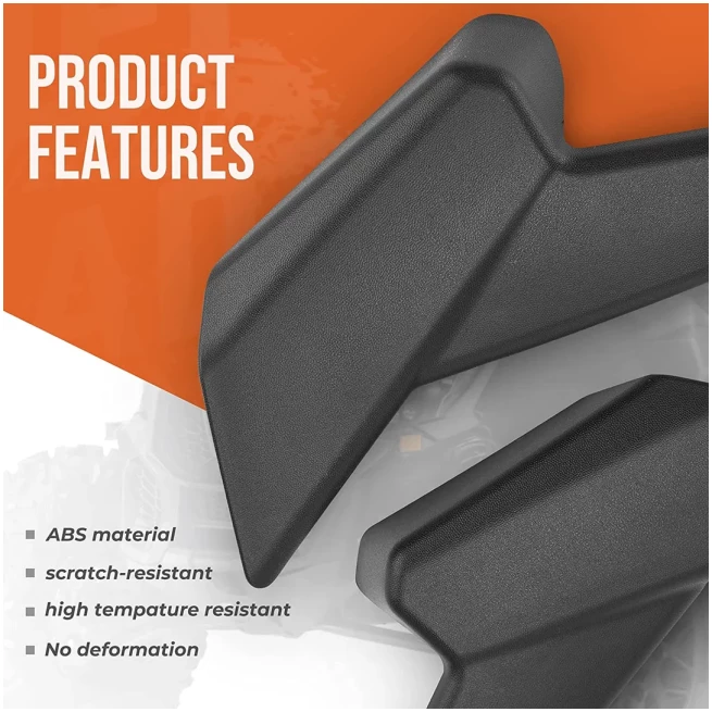 Left and Right Front Headlight Cover Trim for Can-Am Maverick X3/MAX - Image 3