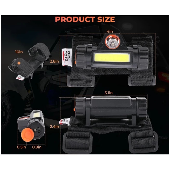 UTV Universal Interior Lights for 1.25-2" Roll bar - Image 3