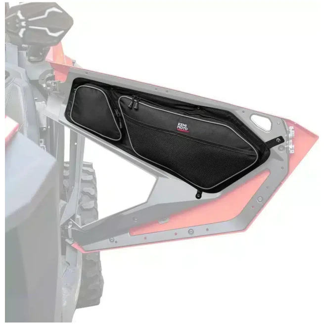 Front Door Bags with Removable Knee Pad for RZR PRO XP 2020-2024
