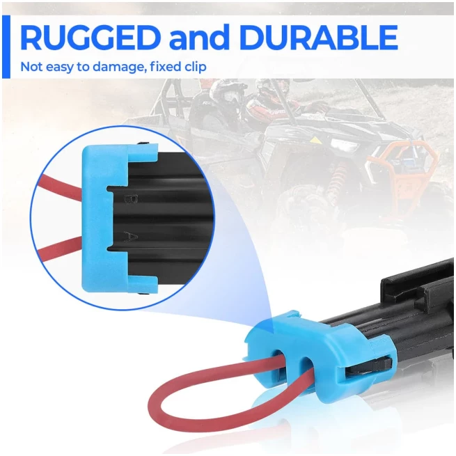 Seat Belt Harness Clip Bypass Plug Fit Can-Am, Polaris - Image 6