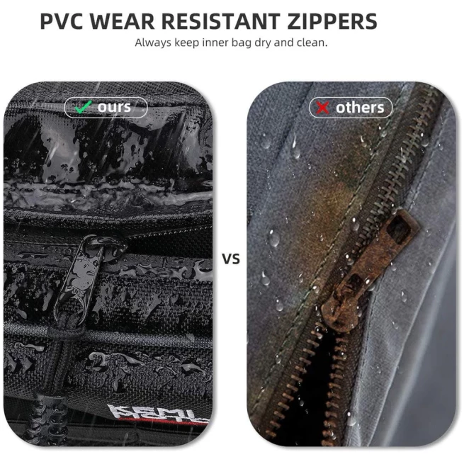 Front Door Bags with Removable Knee Pad for RZR PRO XP 2020-2024 - Image 6