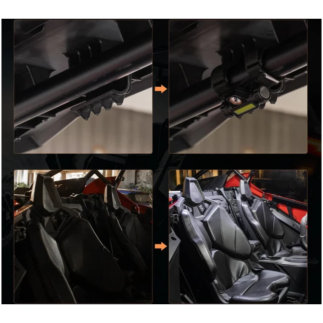 UTV Universal Interior Lights for 1.25-2" Roll bar - Image 6