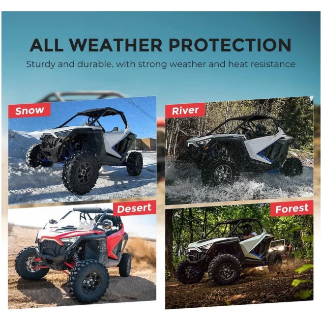Floor Mats Liners For Polaris RZR PRO XP 2020-2024 - Image 4