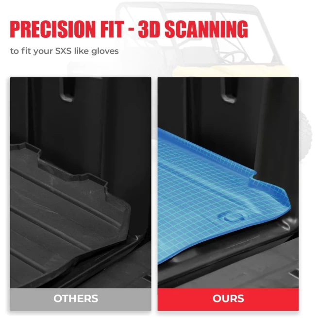Rubber Full Bed Liner For Can-Am Defender - Image 3