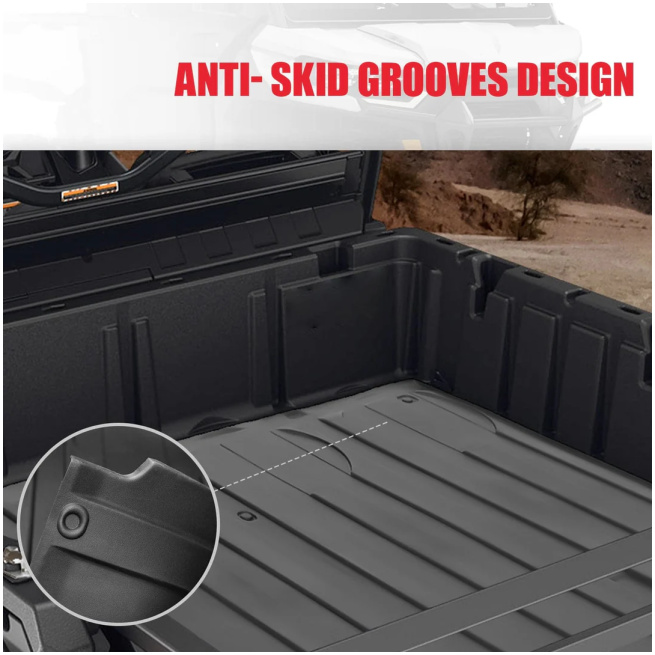 Rubber Full Bed Liner For Can-Am Defender - Image 6