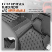 TPE Floor Mats for Can-Am Defender 2016-2024 - Image 3
