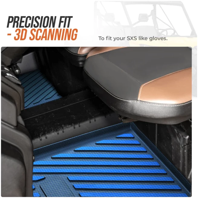 TPE Floor Mats for Can-Am Defender 2016-2024 - Image 4