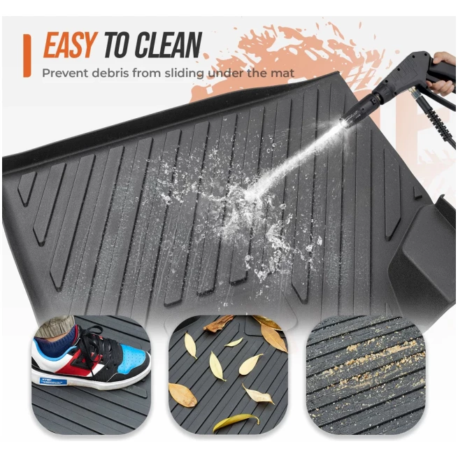 TPE Floor Mats for Can-Am Defender 2016-2024 - Image 2