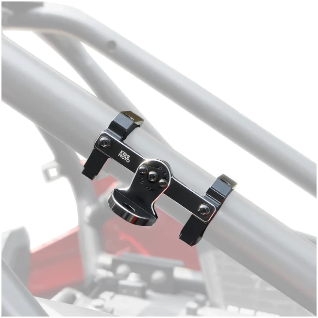 Aluminum UTV Whip Light Mount for 1.5 to 2" Roll Cage - Image 2