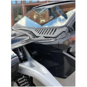 CAN-AM MAVERICK R VENTED GLASS WINDSHIELD - Bent Metal - Image 4