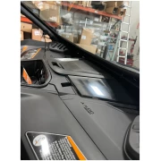 CAN-AM MAVERICK R VENTED GLASS WINDSHIELD - Bent Metal - Image 5