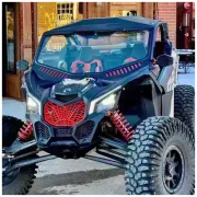 CAN-AM X3 2.0 VENTED GLASS WINDSHIELD