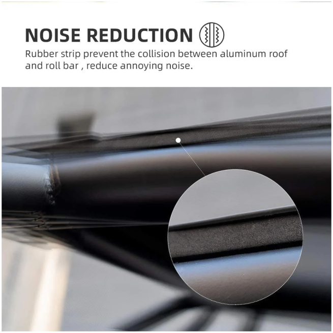Roof Aluminum for RZR XP 1000/ 900/ Turbo 2014-2023 - Image 3