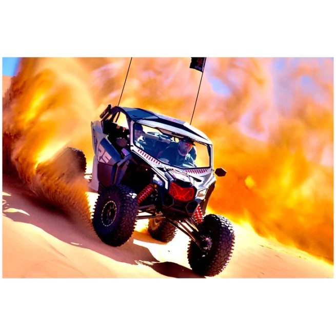 CAN-AM X3 2.0 VENTED GLASS WINDSHIELD - Image 7