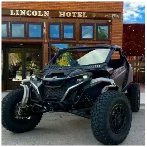 CAN-AM MAVERICK R VENTED GLASS WINDSHIELD - Bent Metal