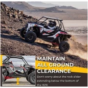 Nerf Bars Rock Sliders For Polaris RZR XP 1000/ XP Turbo - Image 6