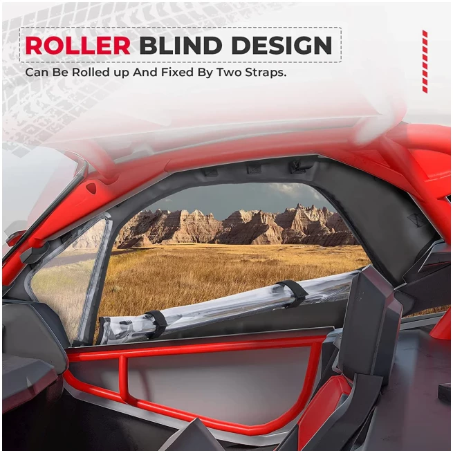 Soft Cab Enclosures Upper Windows for Can-am Maverick X3 - Image 3