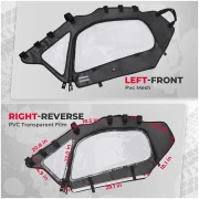 Soft Cab Enclosures Upper Windows for Can-am Maverick X3 - Image 7