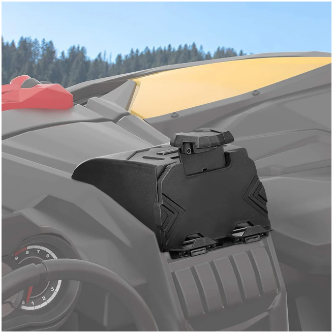 Tablet Holder With Storage Box for Can Am Maverick X3/Max - Image 9