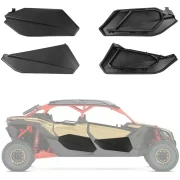 4pcs Lower Doors Panels with Metal Frame for Can-Am Maverick X3 MAX