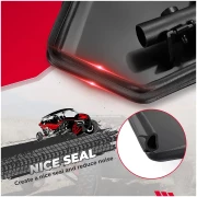 4pcs Lower Doors Panels with Metal Frame for Can-Am Maverick X3 MAX - Image 5