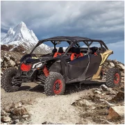 4pcs Lower Doors Panels with Metal Frame for Can-Am Maverick X3 MAX - Image 7