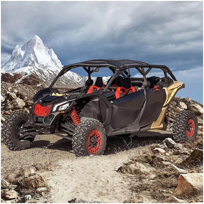 4pcs Lower Doors Panels with Metal Frame for Can-Am Maverick X3 MAX - Image 7