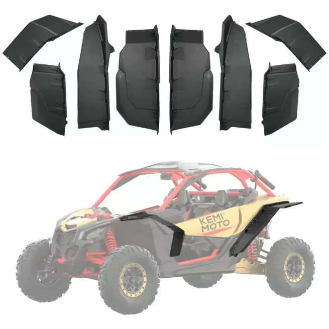 Upgraded Extended Fender Flares for Can-Am Maverick X3 / X3 Max