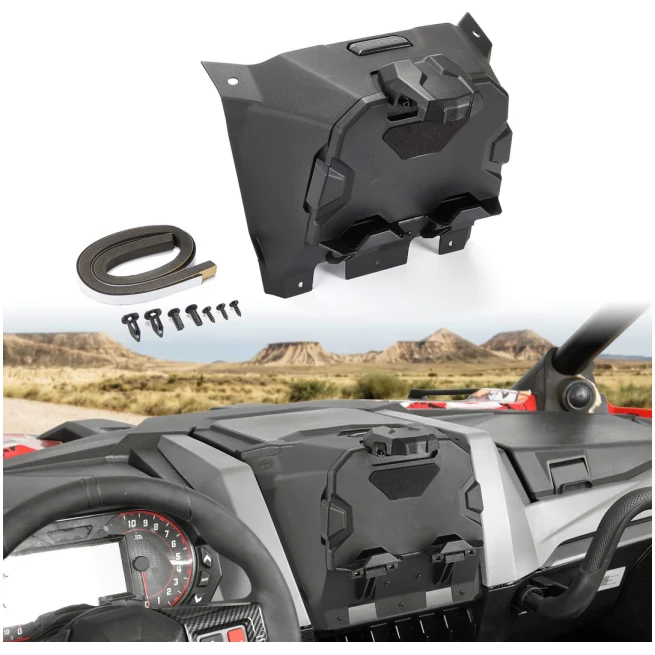 Tablet Holder With Storage Box for Polaris RZR PRO XP/ TURBO - Image 9