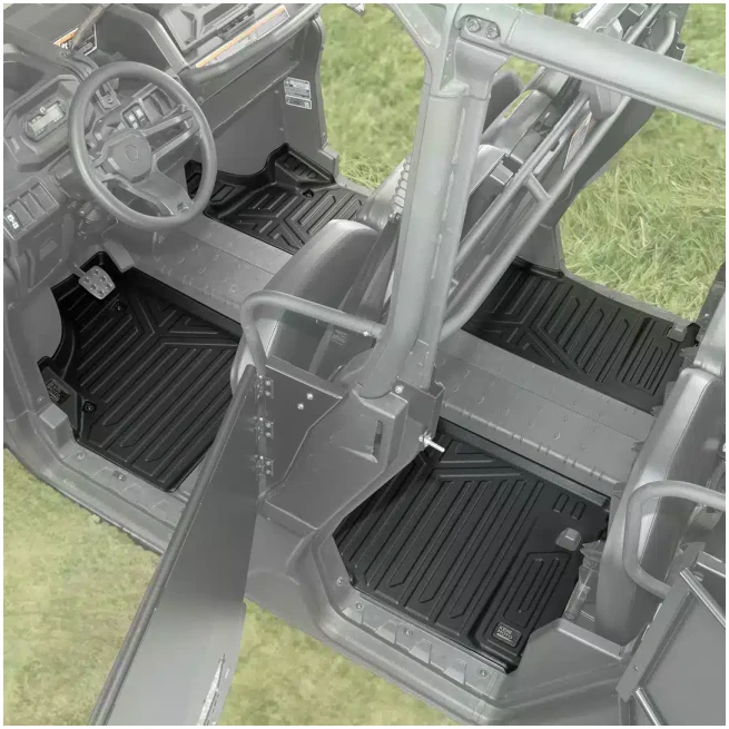 4pcs TPE Floor Mats Anti-Slip Mats for Can-Am Defender Max