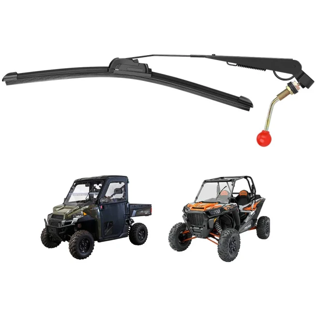 UTV Hand Operated Manual Windshield Wiper Kit