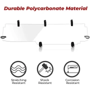 Rear Windshield for Can Am Maverick X3/ X3 Max - Image 5