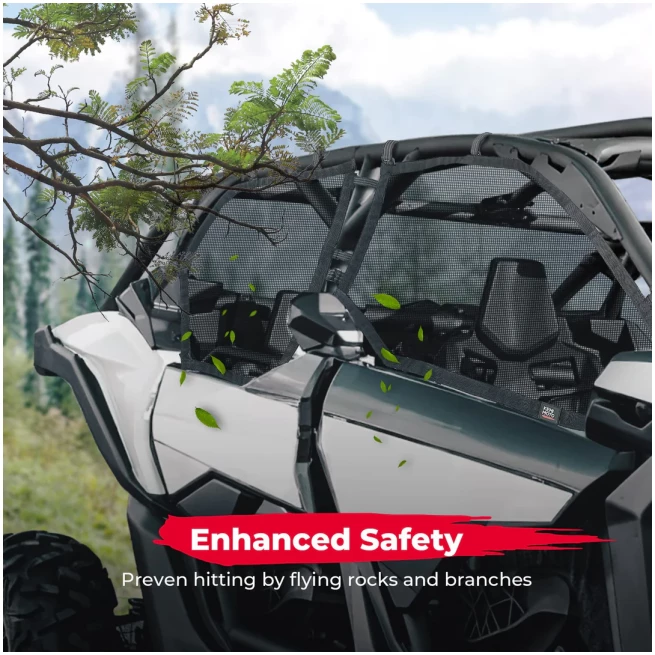 Window Nets Set of Four for Can-Am Maverick X3 MAX - Image 2