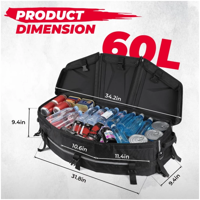 Rear Storage Bag for Can-Am Maverick X3/MAX - Image 2