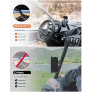 360° Adjustable CNC Phone Mount for Can-Am Maverick X3/MAX - Image 3