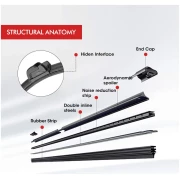 UTV Hand Operated Manual Windshield Wiper Kit - Image 4