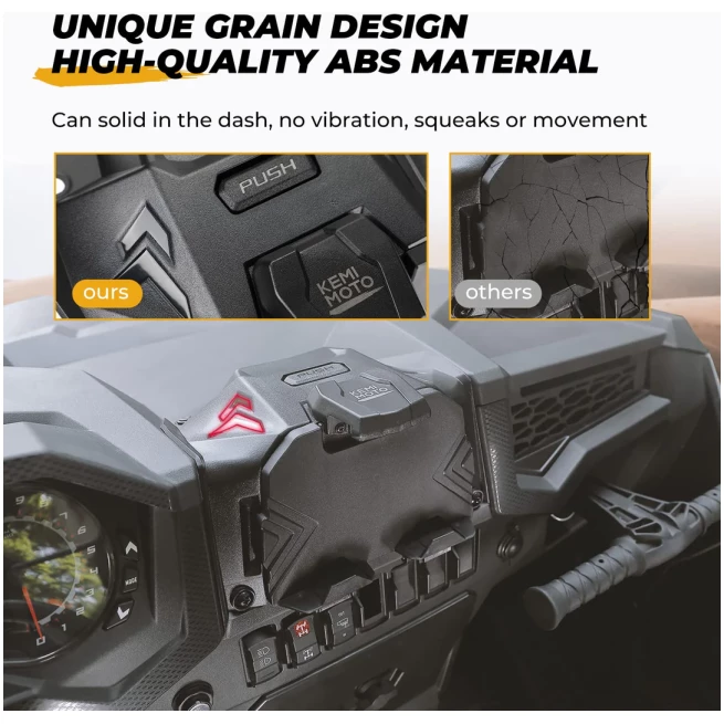 Tablet Holder With Storage Box for Polaris RZR XP 1000/ XP Turbo - Image 4