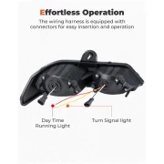 LED Headlights Assembly Kit for Can-Am Defender - Image 5