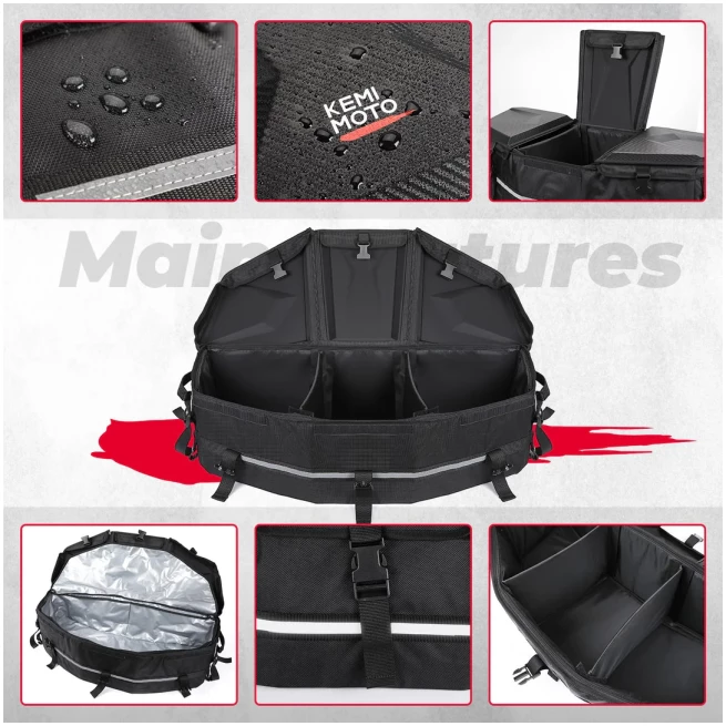 Rear Storage Bag for Can-Am Maverick X3/MAX - Image 6